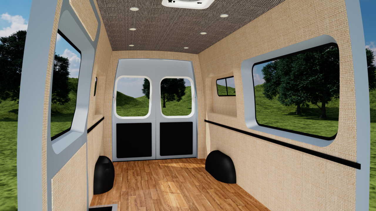 Transit 148" High Roof Extended Interior Panel Kit
