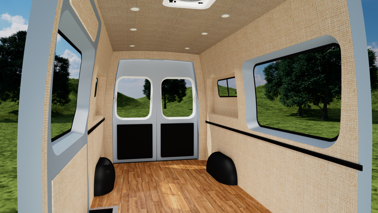 Transit 148" High Roof Extended Interior Panel Kit