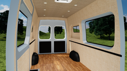 Transit 148" High Roof Extended Interior Panel Kit