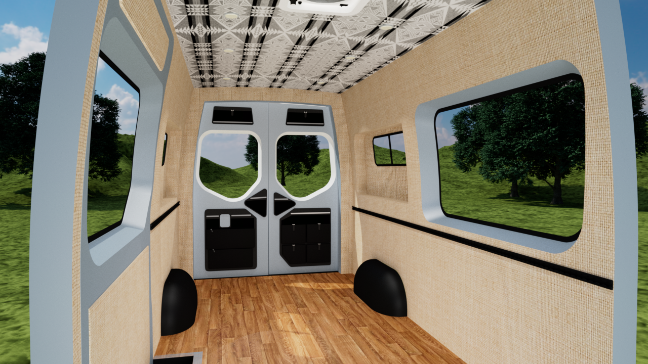 Mercedes Sprinter 144" High Roof Interior Panel Kit