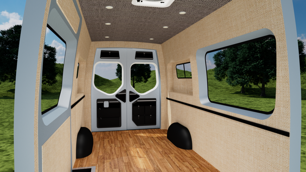 Mercedes Sprinter 144" High Roof Interior Panel Kit