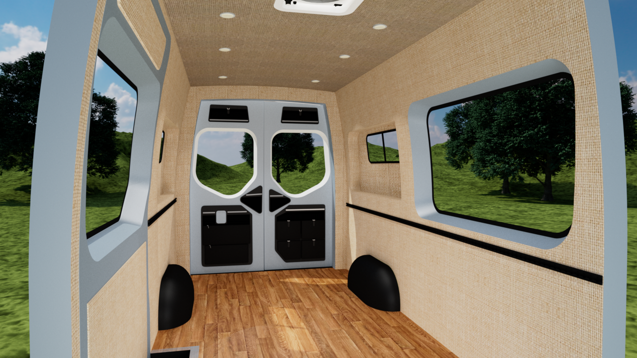 Mercedes Sprinter 144" High Roof Interior Panel Kit