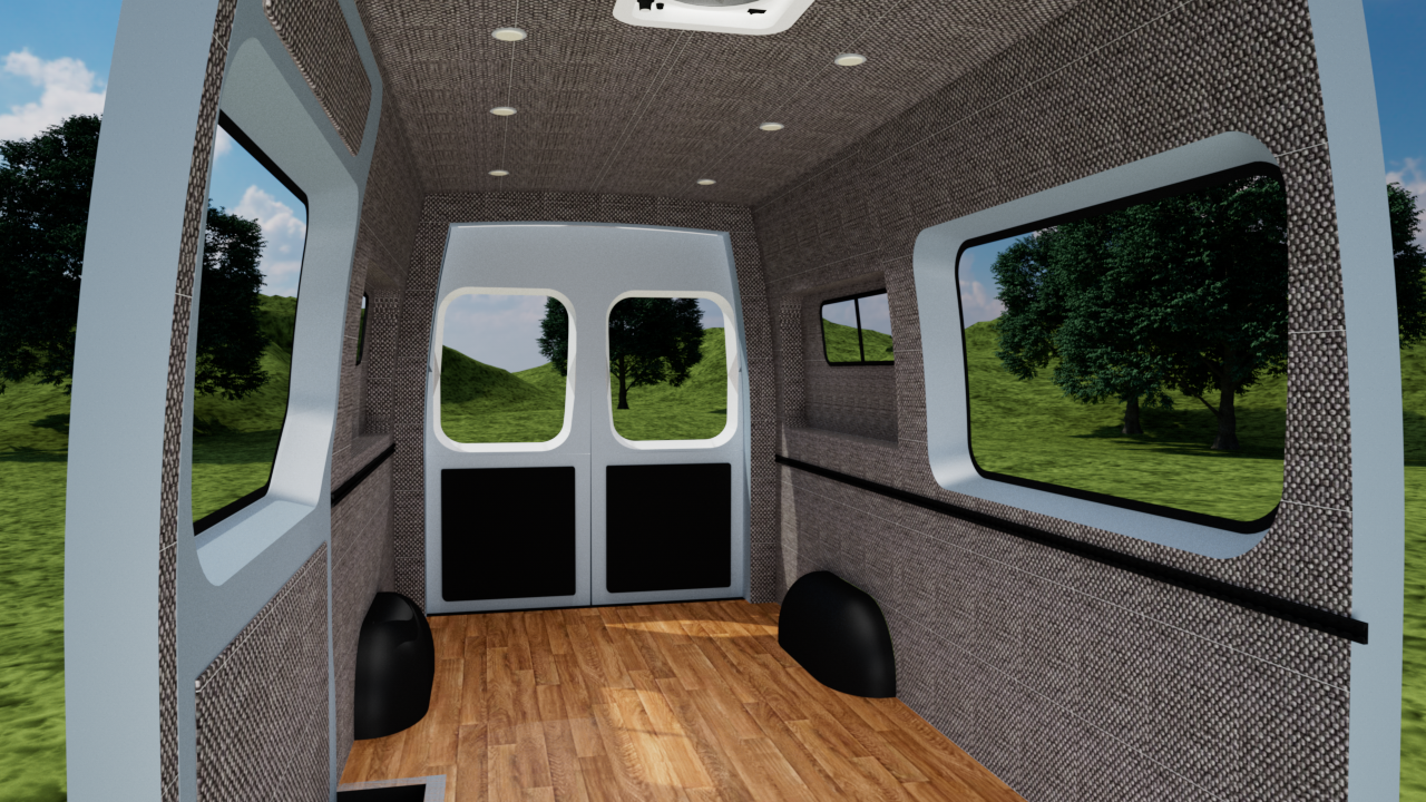 Transit 148" High Roof Extended Interior Panel Kit