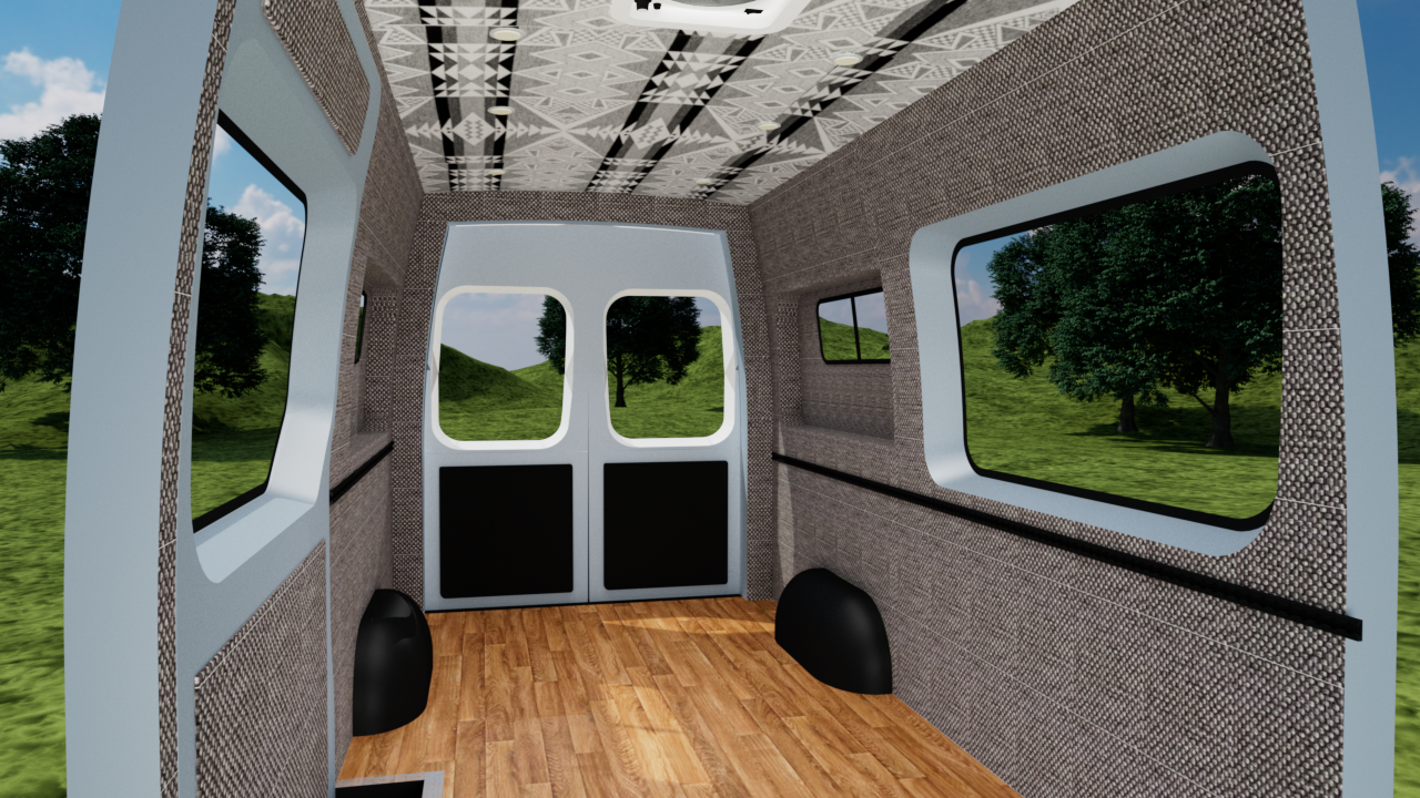 Transit 148" High Roof Extended Interior Panel Kit