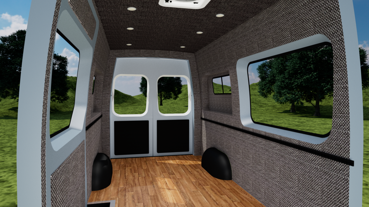 Transit 148" High Roof Extended Interior Panel Kit