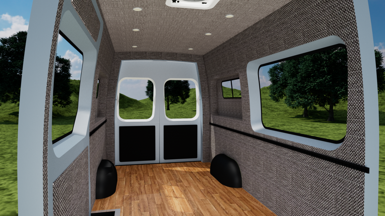 Transit 148" High Roof Extended Interior Panel Kit
