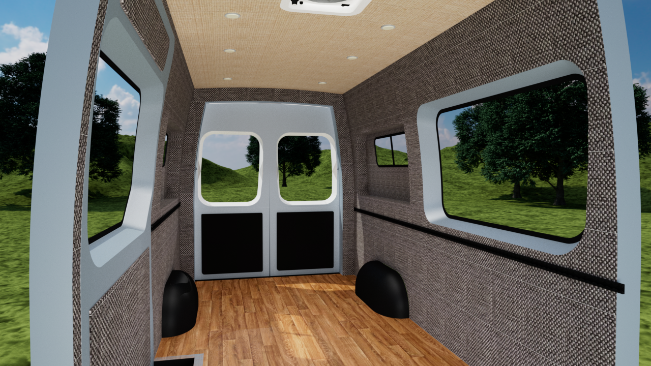Transit 148" High Roof Extended Interior Panel Kit