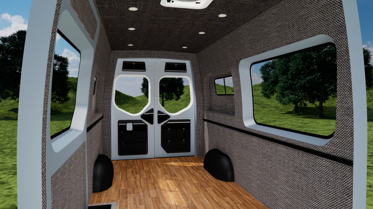 Mercedes Sprinter 170" High Roof Interior Panel Kit