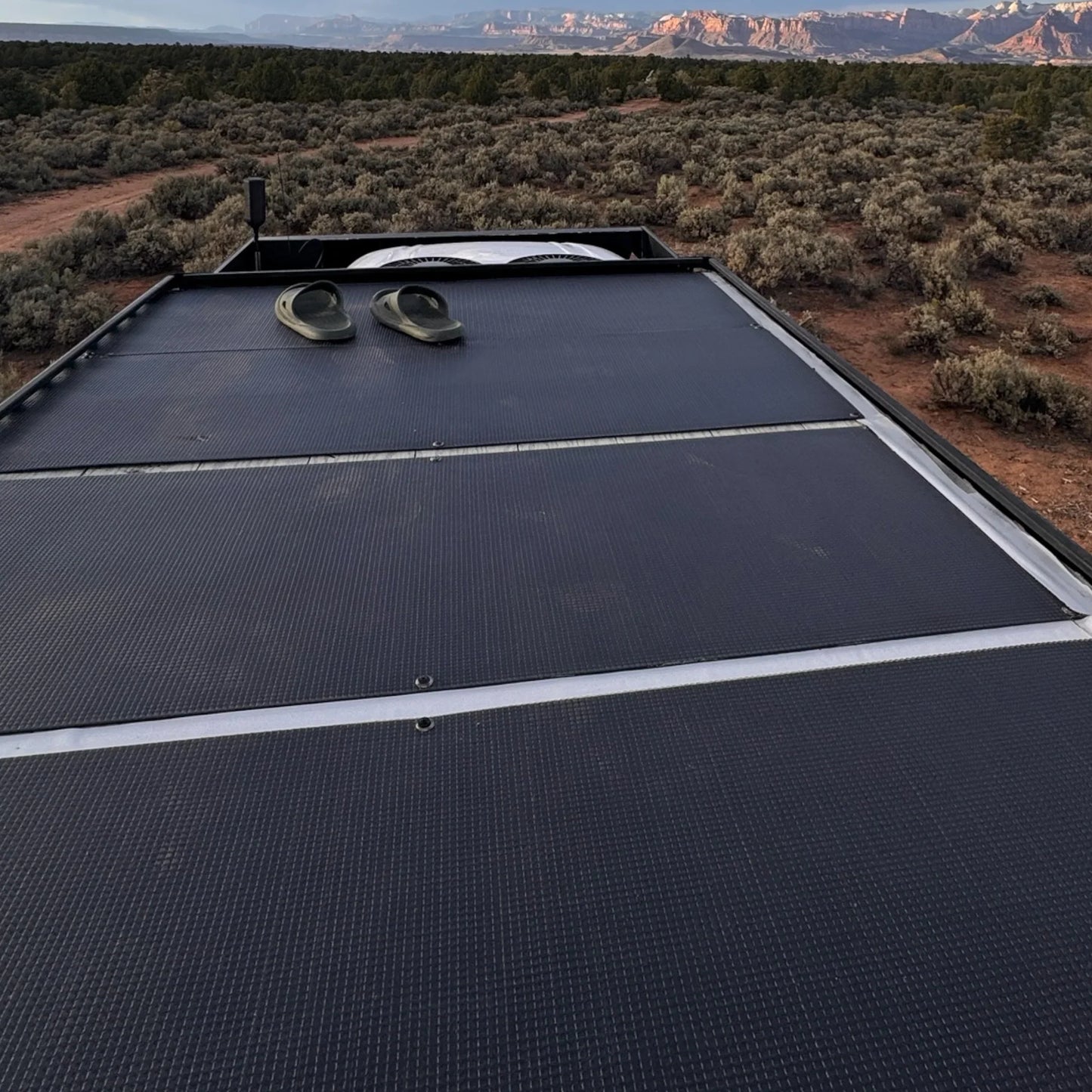 115w Semi-Rigid Solar Panel-  50" x 18".