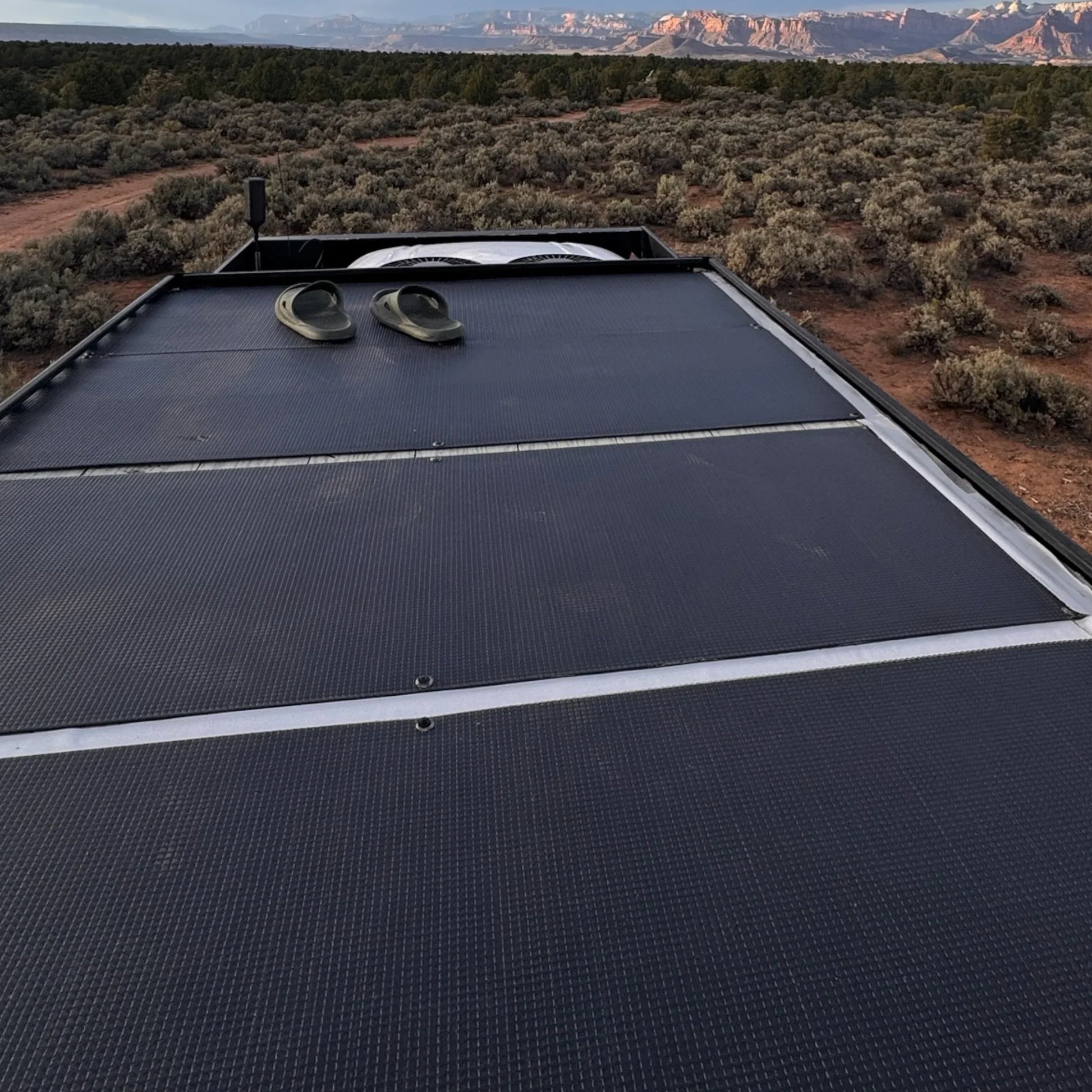 115w Semi-Rigid Solar Panel-  25.5" x 35".