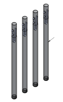 Bench Legs for Bed System