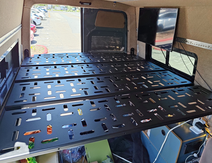 SPRINTER VAN PLATFORM 4-PANEL ALL ALUMIUM BED SYSTEM