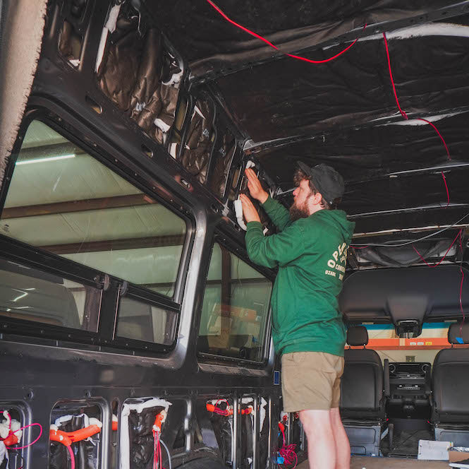 3M Thinsulate Sprinter Van Insulation Kit pre-cut Mercedes - Overland Mobile Installs