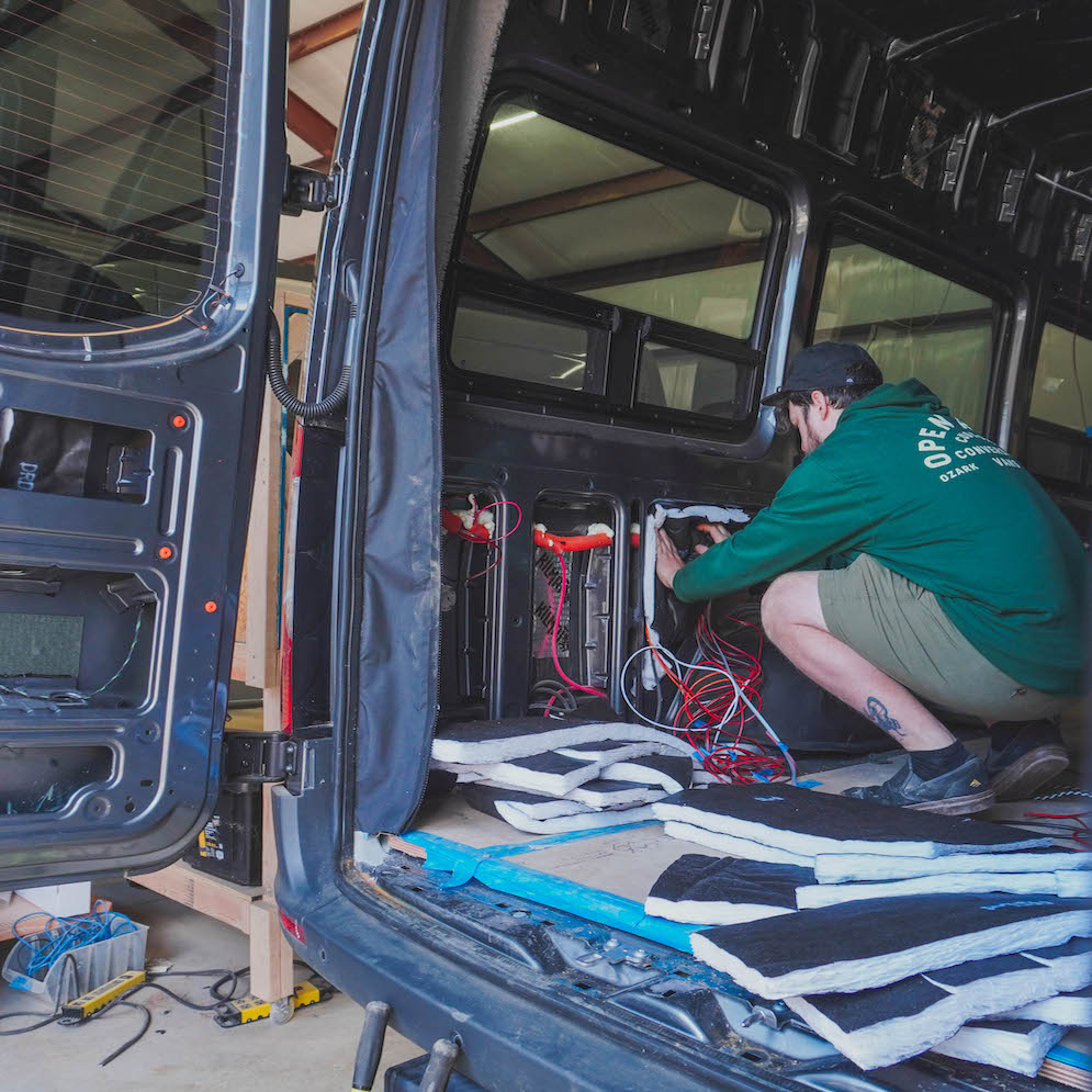 3M Thinsulate Sprinter Van Insulation Kit pre-cut Mercedes - Overland Mobile Installs