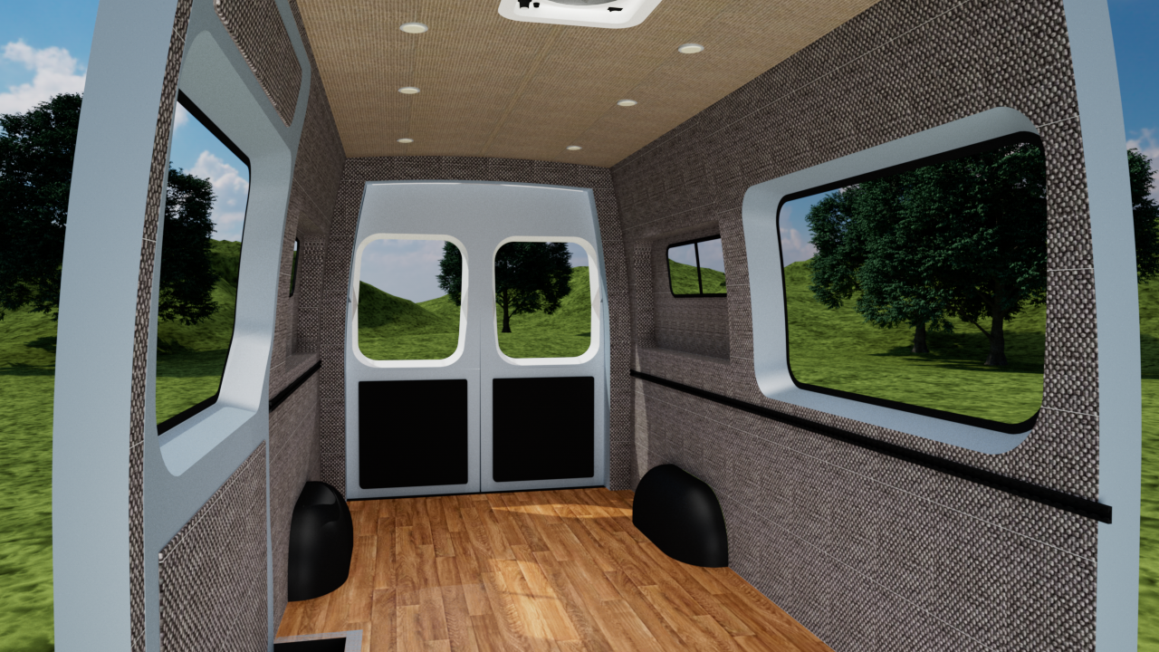 Transit 148" High Roof Extended Interior Panel Kit