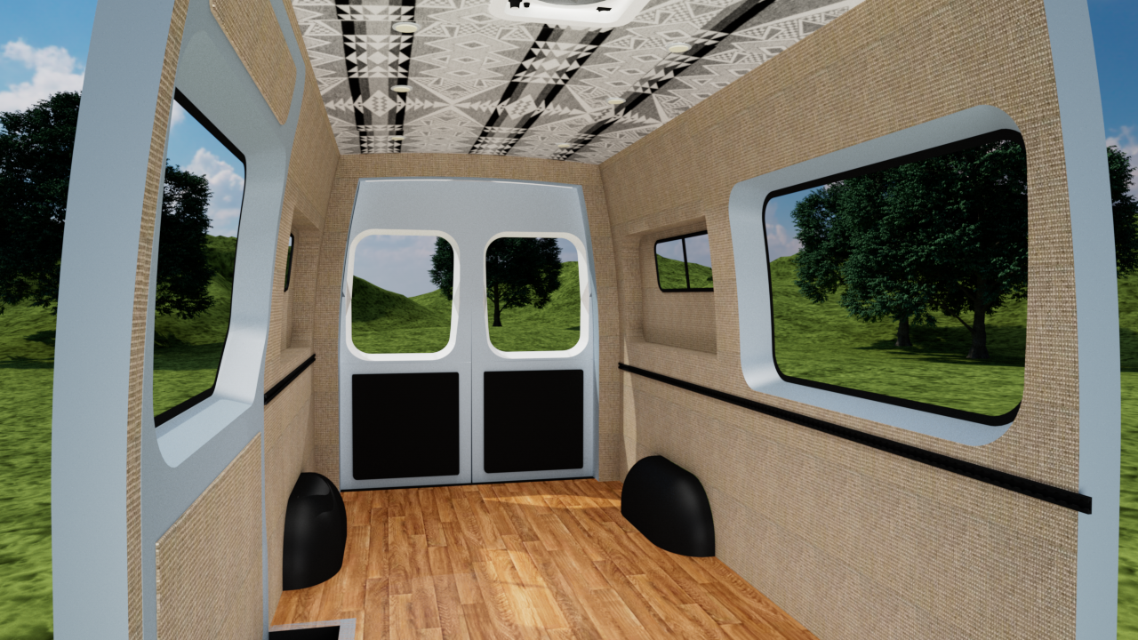 Transit 148" High Roof Extended Interior Panel Kit