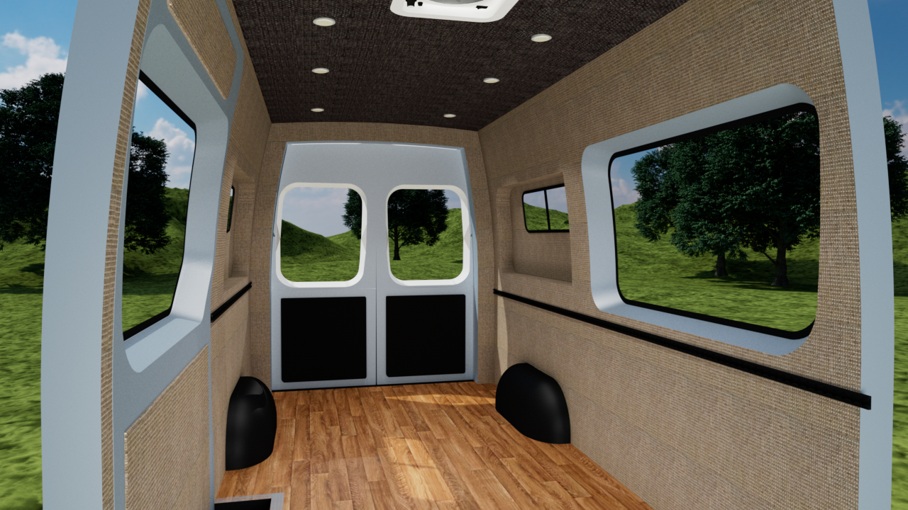 Transit 148" High Roof Extended Interior Panel Kit