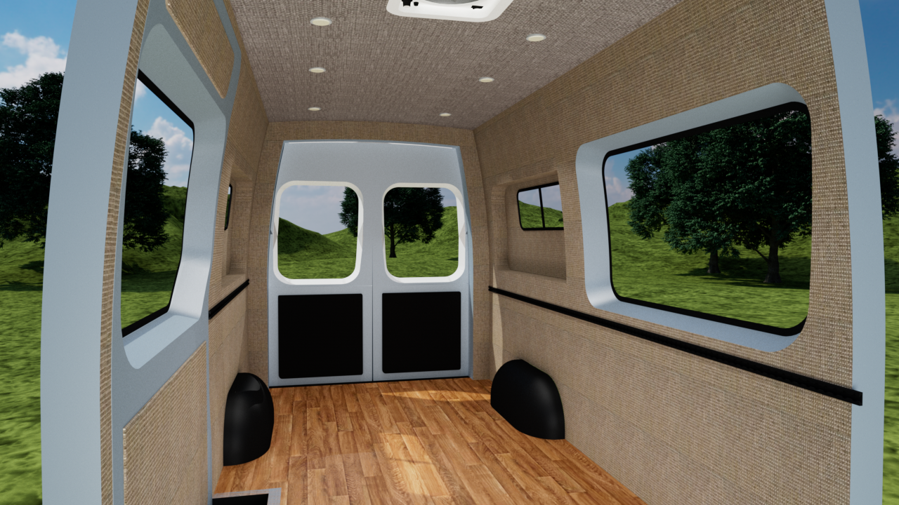 Transit 148" High Roof Extended Interior Panel Kit