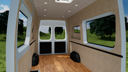 Transit 148" High Roof Extended Interior Panel Kit