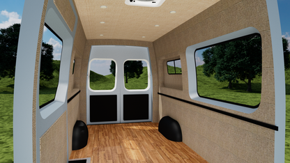 Transit 148" High Roof Extended Interior Panel Kit