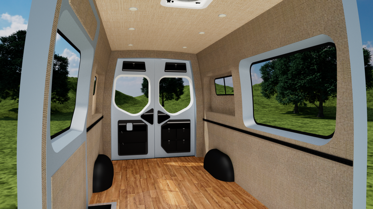 Mercedes Sprinter 144" High Roof Interior Panel Kit