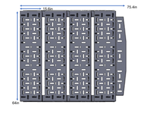 SPRINTER VAN PLATFORM 4-PANEL ALL ALUMIUM BED SYSTEM