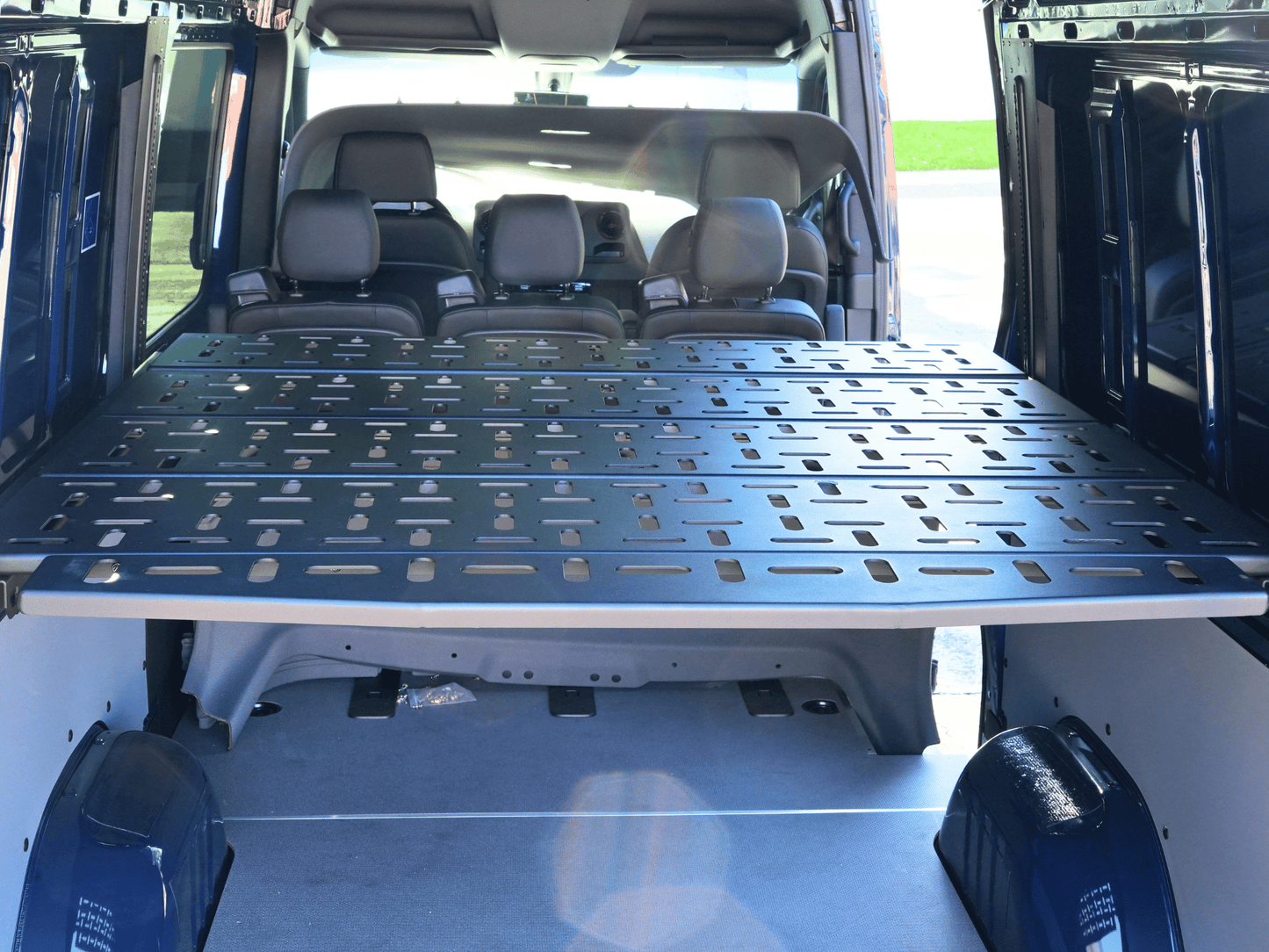 SPRINTER VAN PLATFORM 4-PANEL ALL ALUMIUM BED SYSTEM