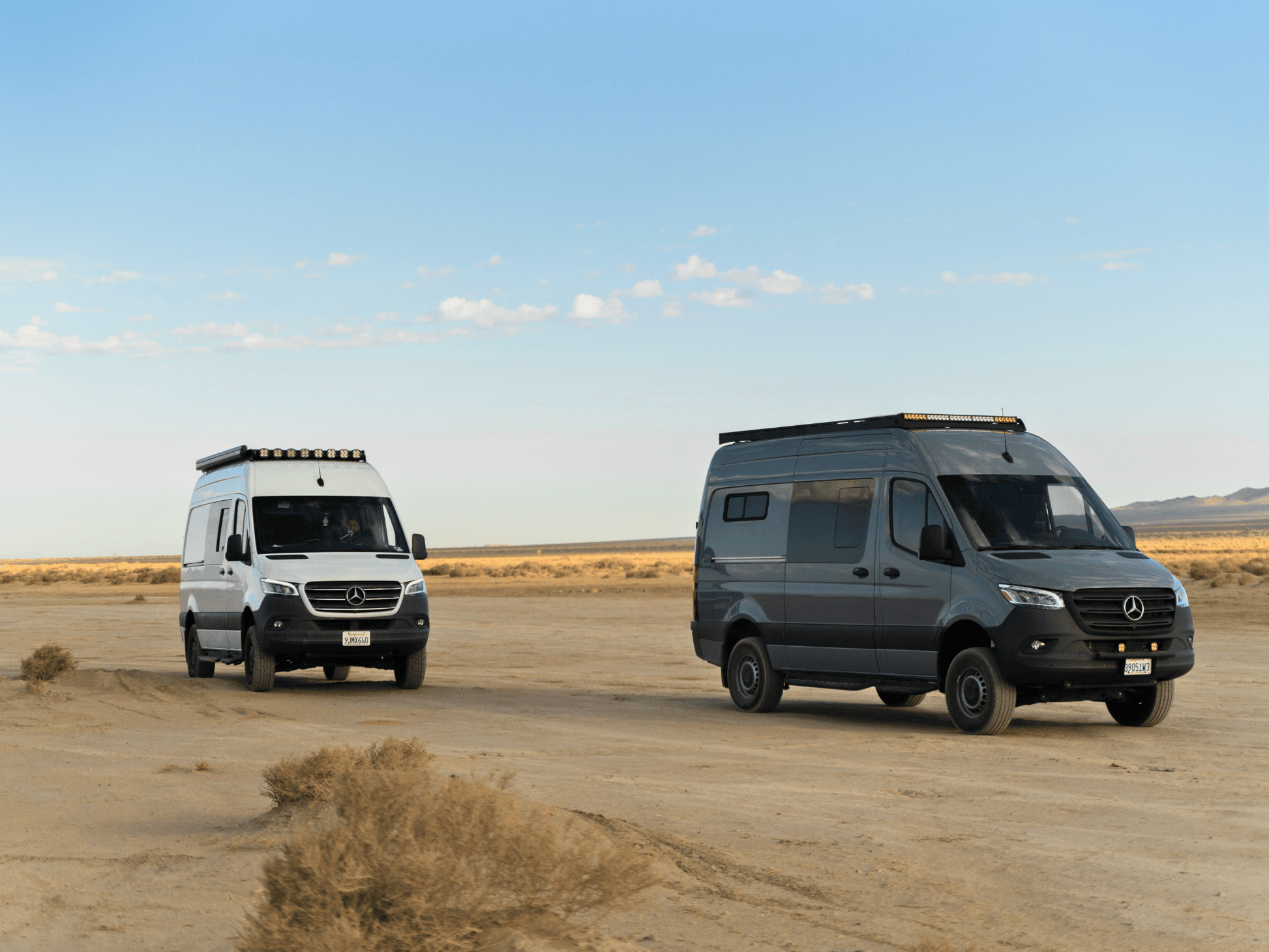 SPRINTER 170" HIGH ROOF STEALTH 2.0 ROOF RACK.