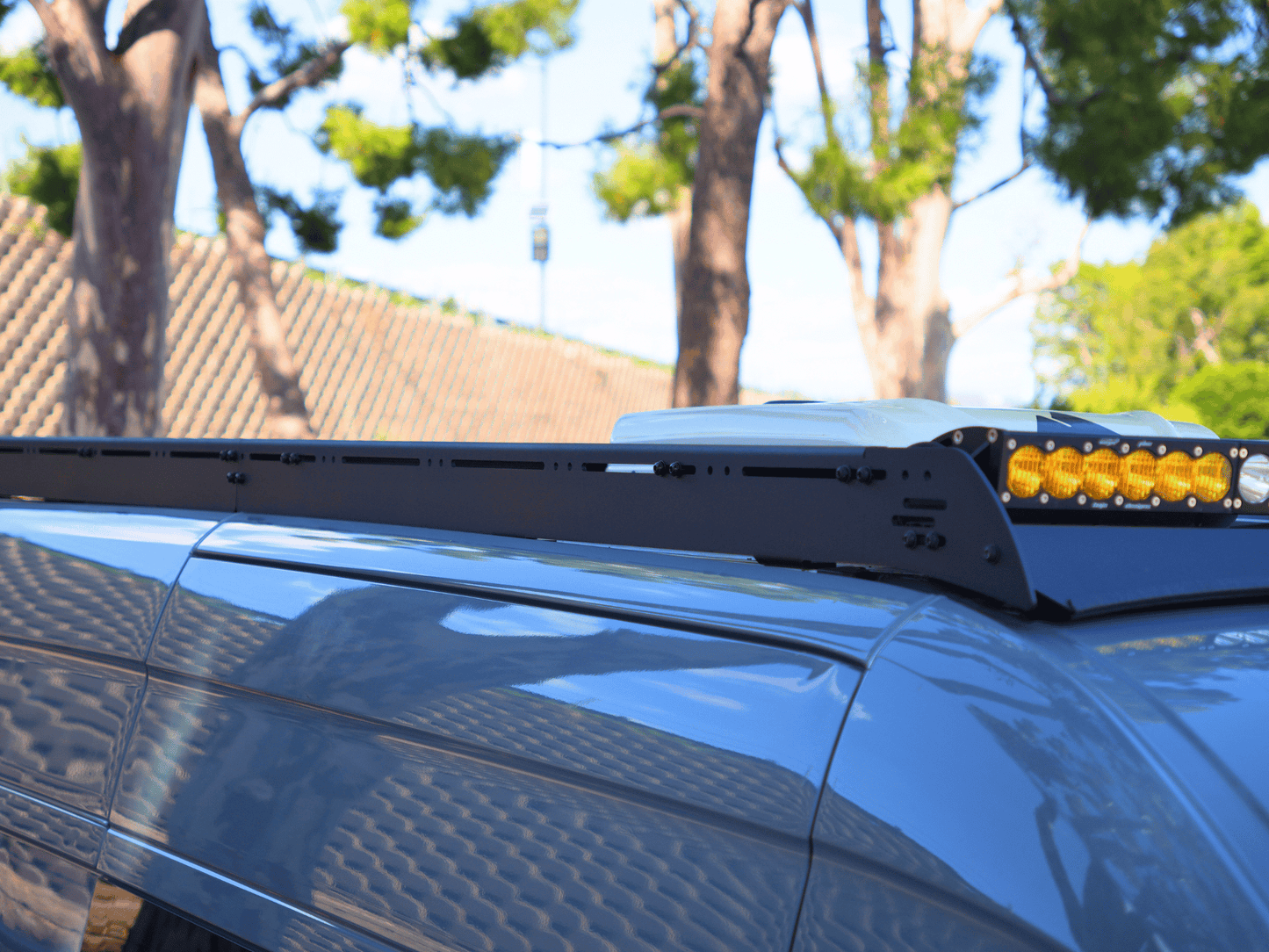 SPRINTER 170" HIGH ROOF STEALTH 2.0 ROOF RACK.