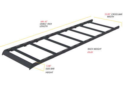 Sprinter 170" Ext High Roof Strata Roof Rack