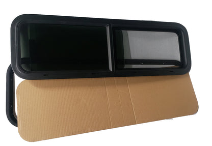 VWD Universal Fit Half-Slider Van Bunk Window Passenger Side 33" W x 10" H (VW3310R)