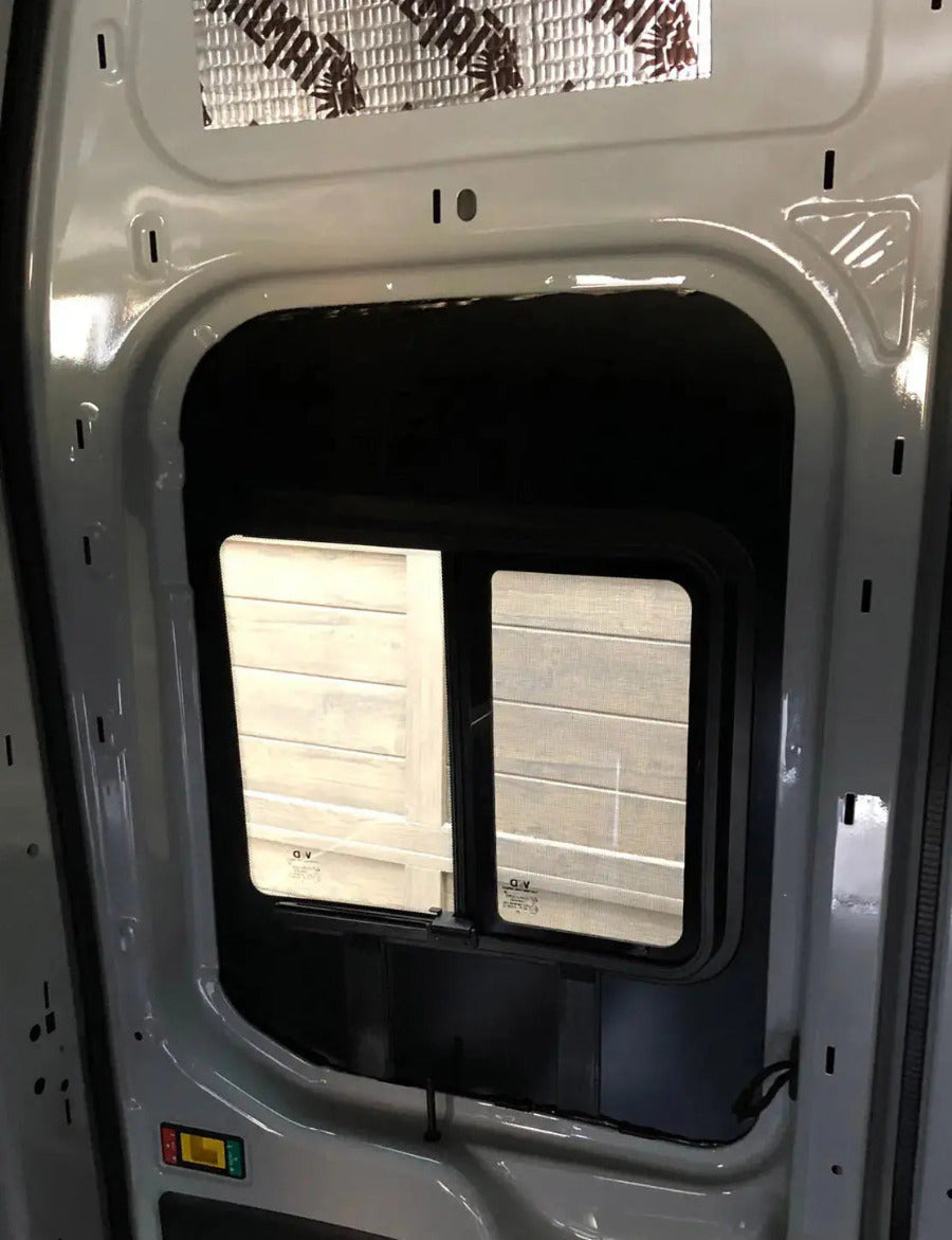 VWD Ford Transit Van Slider Window Medium / High Roof 2015+ Passenger Side Rear Cargo Door (TR215-SE)