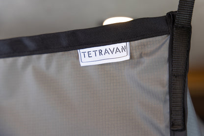 Tetravan Folding Shower 2.1 with Magnetic Zipped Curtain