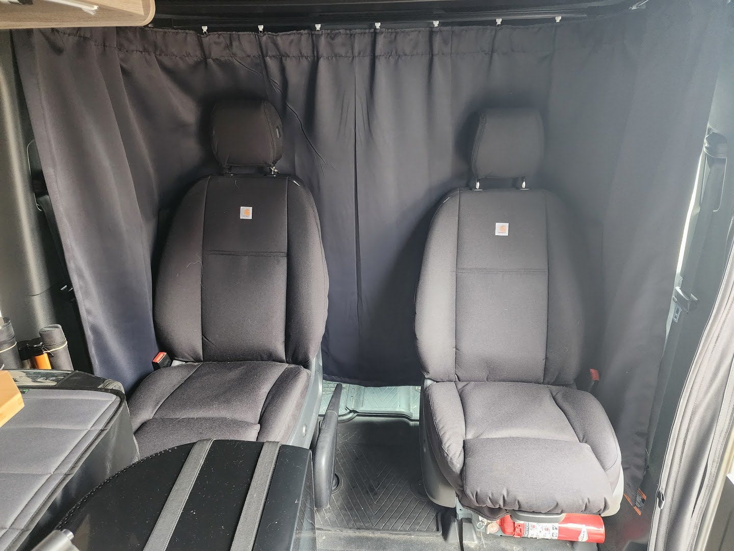 SPRINTER HEADLINER SHELF INCLUDES CURTAIN ROD AND LINER 2019+