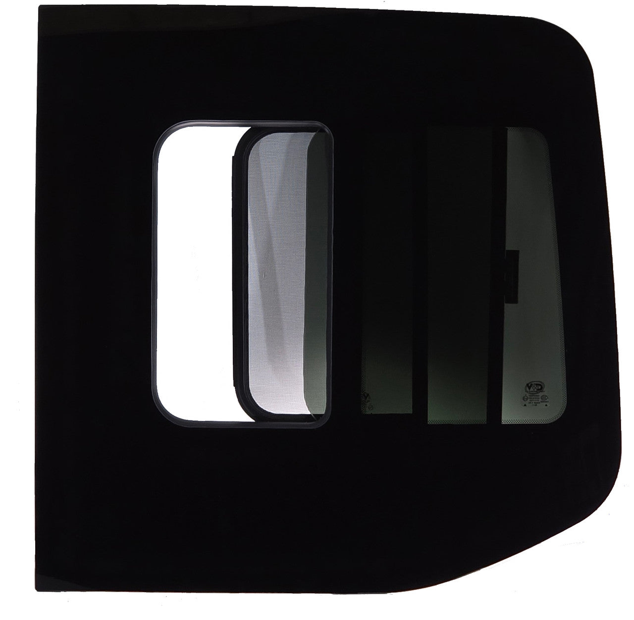 VWD 2019+ Mercedes Sprinter Passenger Side Rear Door Slider Window (SR119-SE)